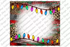 20 oz Skinny Christmas Tumbler Sublimation - Bleach Tumbler Product Image 2