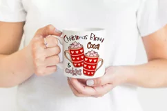 Hot Cocoa and Cookies | Christmas Blend Cocoa Sublimation Product Image 2