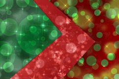 Christmas Bokeh and Glitter Digital Paper Product Image 6