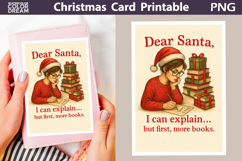 Christmas Card | Book Quotes Card Printable Product Image 1