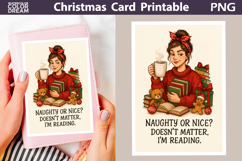Christmas Card | Book Quotes Card Printable Product Image 1