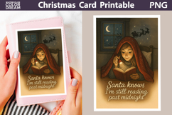 Christmas Card | Book Quotes Card Printable Product Image 1