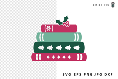 Christmas books cut file for cricut
