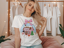 Christmas Book PNG, Bookish SVG, Holiday Coquette Design Product Image 4