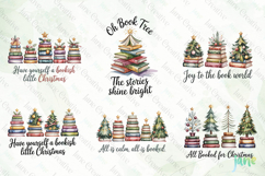 Christmas Book Tree Quote Sublimation Bundle Product Image 3