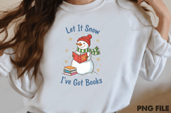 Christmas Bookish PNG Sublimation Product Image 1