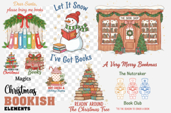 Christmas Bookish PNG Design, Christmas Sublimation Quote Product Image 2