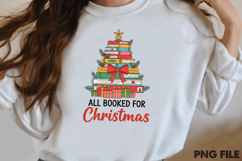 Christmas Bookish PNG Sublimation Product Image 1