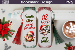 Christmas Bookmarks Bundle | Funny Wine Quotes Bookmark Product Image 2