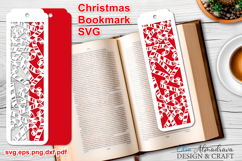 Christmas Bookmarks Papercut Template|Bookmark svg Bundle Product Image 9
