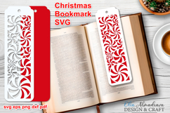 Christmas Bookmarks Papercut Template|Bookmark svg Bundle Product Image 2