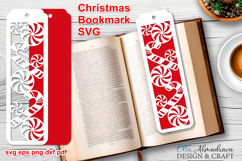 Christmas Bookmarks Papercut Template|Bookmark svg Bundle Product Image 10