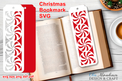 Christmas Bookmarks Papercut Template|Bookmark svg Bundle Product Image 4