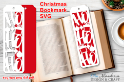 Christmas Bookmarks Papercut Template|Bookmark svg Bundle Product Image 5