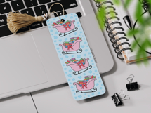 Christmas Bookmark PNG Bundle, Bookmark Printable Files Product Image 3