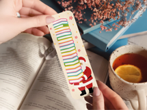 Christmas Bookmark SVG Bundle, Bookmark PNG Files Product Image 4