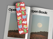 Christmas Bookmark PNG Bundle, Bookmark Printable Files Product Image 5