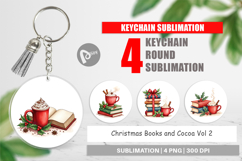 Christmas Books Cocoa Keychain Product Image 1