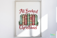 Christmas Books Tree Png Sublimation Product Image 7