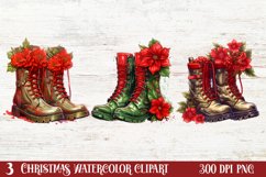 Christmas Boots Clipart Bundle  Christmas Boots Clipart, Christmas Boots Clipart Bundle, Christmas Boots Watercolor, Watercolor Christmas Boots, Christmas Boots Sublimation, Christmas Boots, Christmas Boots Clip Art, Christmas Boots Sublimation Designs, C
