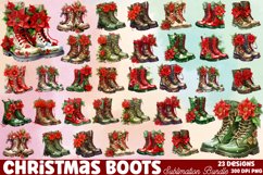 Christmas Boots Clipart, Christmas Boots Clipart Bundle, Christmas Boots Watercolor, Watercolor Christmas Boots, Christmas Boots Sublimation, Christmas Boots, Christmas Boots Clip Art, Christmas Boots Sublimation Designs, Christmas Boots Sublimation Bundl