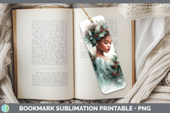 GorgeousChristmas Botanicals Bookmark design.