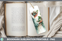 GorgeousChristmas Botanicals Bookmark design.