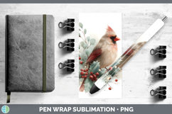 GorgeousChristmas Botanicals Pen Wrap design.