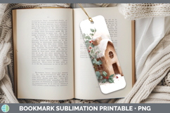 GorgeousChristmas Botanicals Bookmark design.