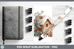 GorgeousChristmas Botanicals Pen Wrap design.