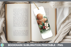 GorgeousChristmas Botanicals Bookmark design.