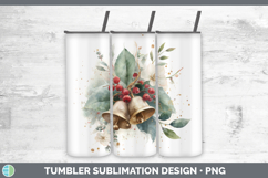 GorgeousChristmas Botanicals Tumbler design.