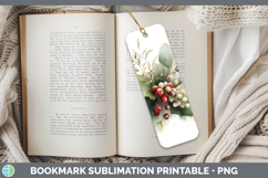 GorgeousChristmas Botanicals Bookmark design.