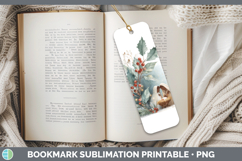 GorgeousChristmas Botanicals Bookmark design.