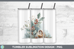 GorgeousChristmas Botanicals Tumbler design.