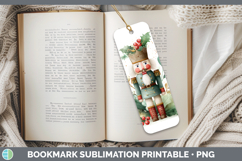 GorgeousChristmas Botanicals Bookmark design.