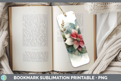 GorgeousChristmas Botanicals Bookmark design.