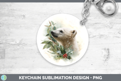 GorgeousChristmas Botanicals Keychain design.