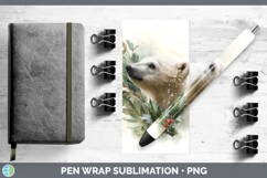 GorgeousChristmas Botanicals Pen Wrap design.