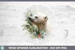 GorgeousChristmas Botanicals Wind Spinner design.