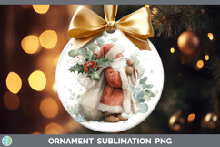 GorgeousChristmas Botanicals Ornament design.