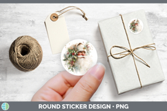 GorgeousChristmas Botanicals Stickers design.