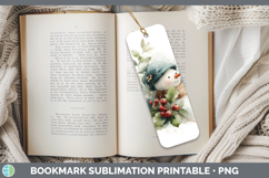 GorgeousChristmas Botanicals Bookmark design.