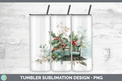GorgeousChristmas Botanicals Tumbler design.