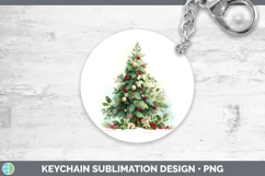 GorgeousChristmas Botanicals Keychain design.