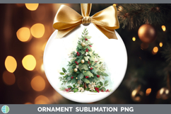 GorgeousChristmas Botanicals Ornament design.