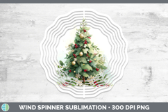 GorgeousChristmas Botanicals Wind Spinner design.