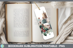 GorgeousChristmas Botanicals Bookmark design.