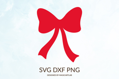 Christmas Bow SVG|Bow Cut File Product Image 1
