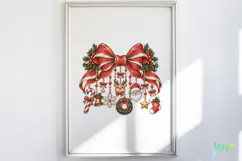 Christmas Bow PNG Product Image 2